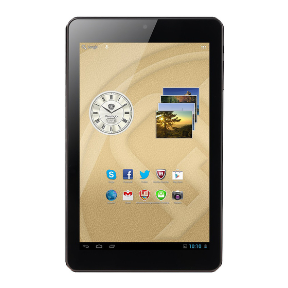 Prestigio MultiPad ES-PMT5877C DUO Quick Start Manual