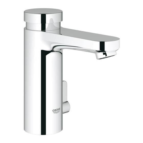 Grohe EUROSMART COSMOPOLITAN T 36 317 Manual