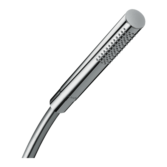 Hans Grohe AXOR Starck 10531000 Assembly Instructions Manual