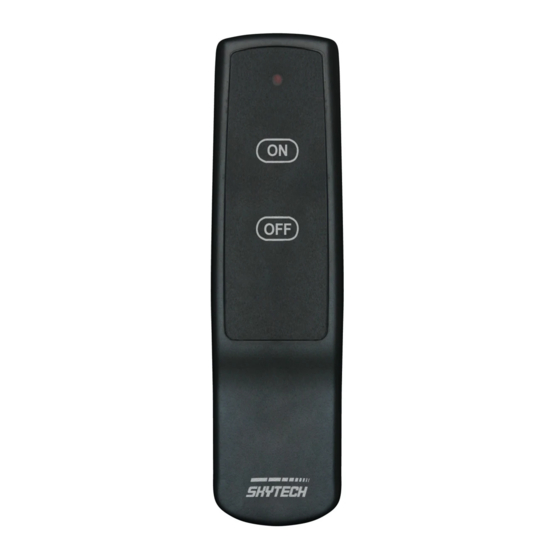 Skytech 1001 BE Installation And Operating Instructions Manual