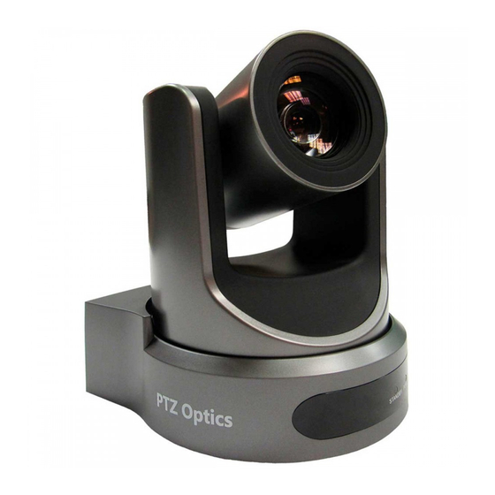 PTZOptics PT20X-SDI-WH-G2 Manuals