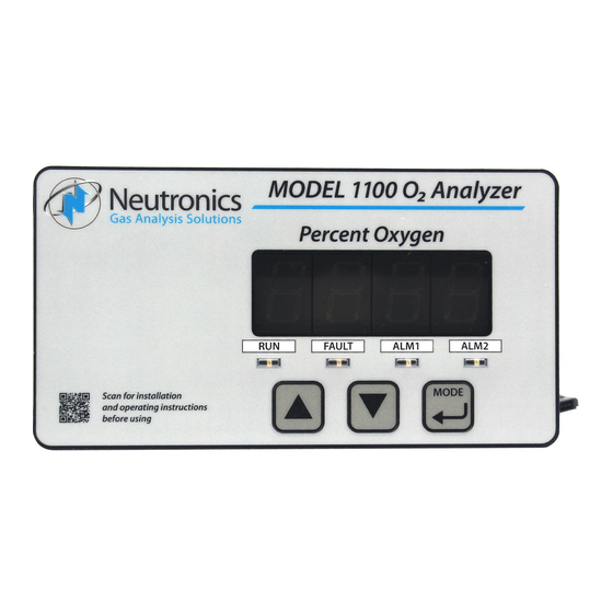 Neutronics 1100 Manuals