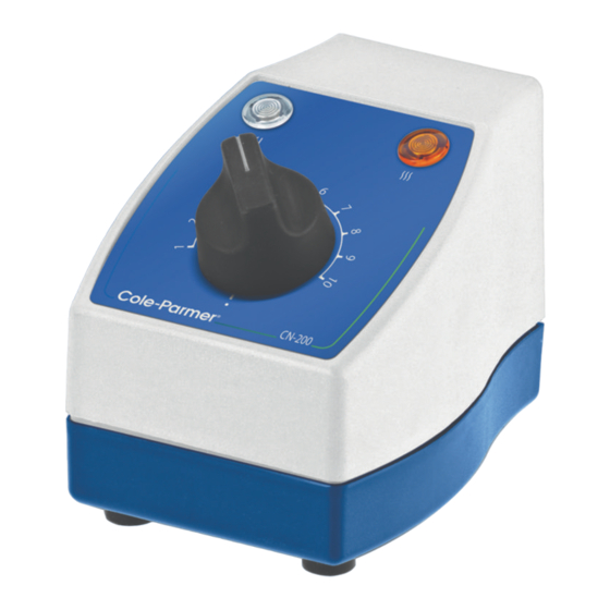 Cole Parmer Electrothermal MC5 Manuals