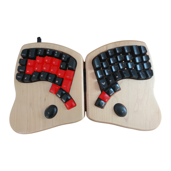 Keyboardio Model 01 Customizable Keyboard Manuals