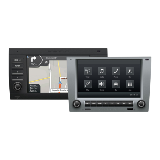 Porsche Classic Communication Management Plus Navigation Manual