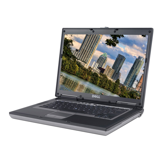 Dell Latitude D830 Service Manual