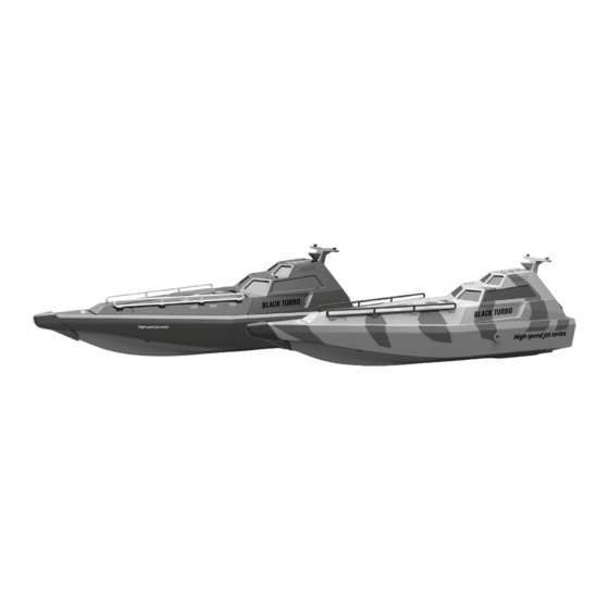 Amewi BLACK TURBO MILITARY BOAT WITH JET DRIVE Operation Manual