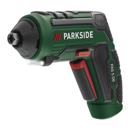 Parkside PAS 5 D6 User Manual