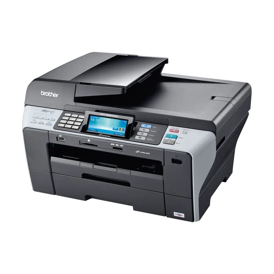 Brother MFC-6890CDW - Color Inkjet - All-in-One Guía Del Usuario