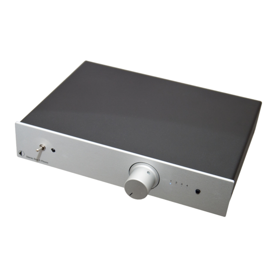 Box-Design Pro-Ject Stereo Box S Phono Instructions For Use