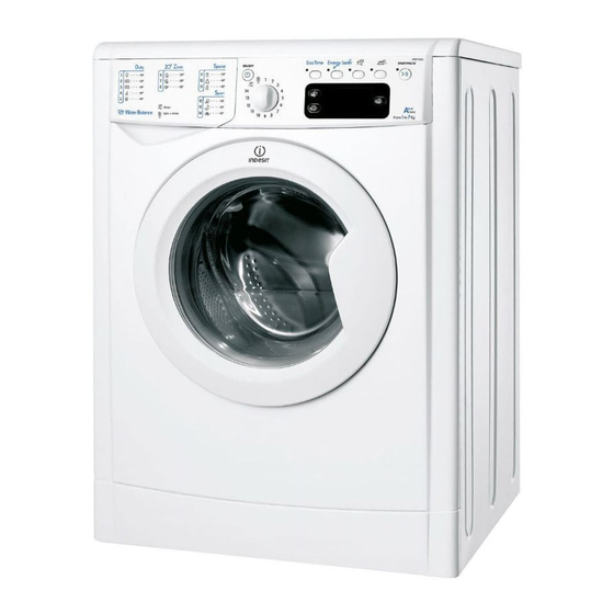 Indesit IWE 71252 Instructions For Use Manual