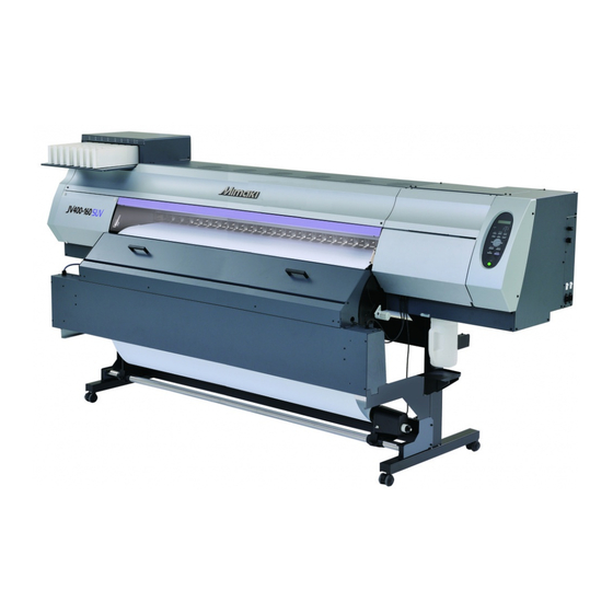 MIMAKI JV400-130SUV Operation Manual