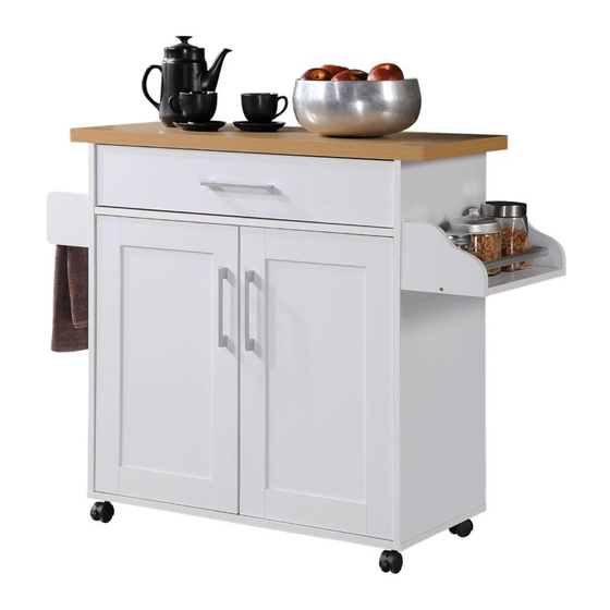 Hodedah HIK 78-MOP Assembly Instructions Manual
