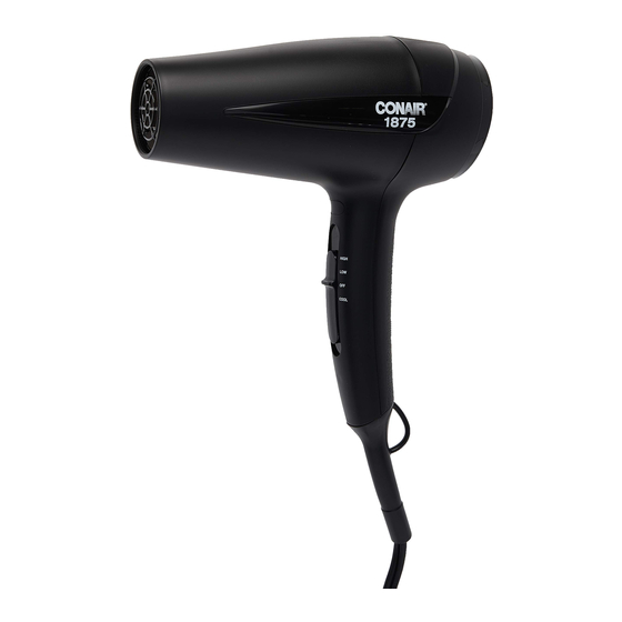 Conair 285 Instruction And Styling Manual