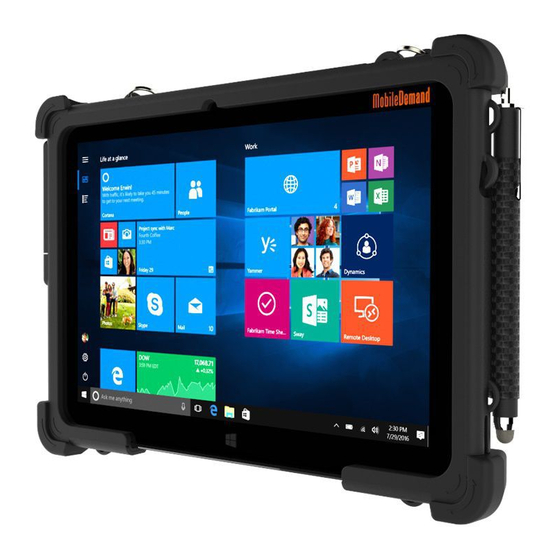 MobileDemand xTablet Flex 10A Tablet Manuals
