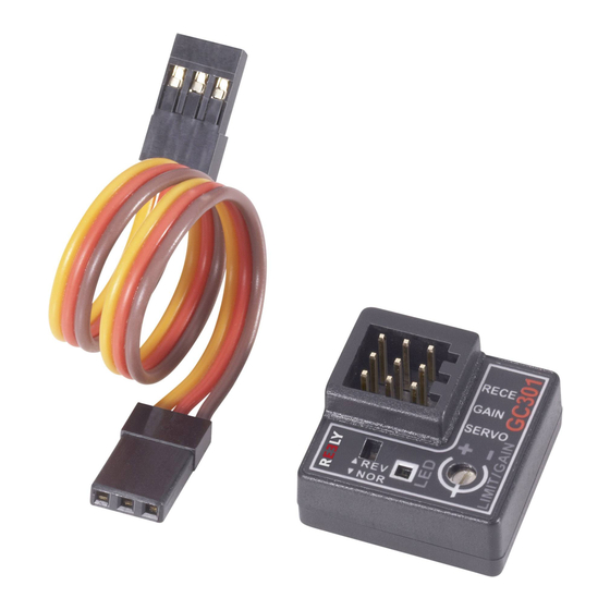 Reely GC301 Operating Instructions Manual