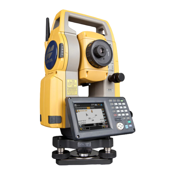 TOPCON OS SERIES BACKSIGHT SETUP QUICK MANUAL Pdf Download | ManualsLib