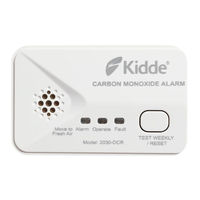 Kidde 2030-DCR User And Installer Manual