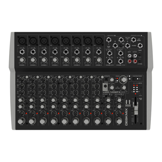 Hill Audio LMD-1402FX User Manual