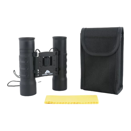 Ozark Trail 10 x 25 COMPACT BINOCULAR Quick Start Manual