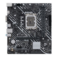 Asus PRIME H610M-K ARGB Quick Start Manual