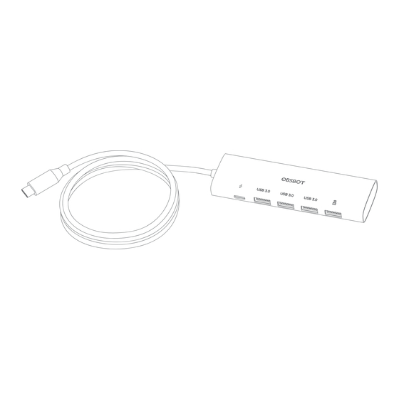 OBSBOT 3-in-1 USB 3.0 Hub User Manual