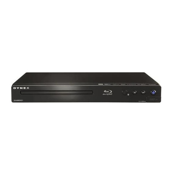 Dynex DX-WBRDVD1 Guía Del Usuario
