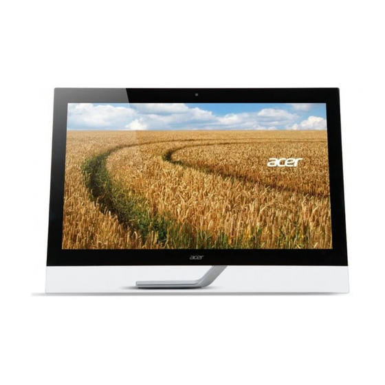 Acer T272HUL Manuals