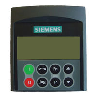 Siemens AOP Operating Instructions Manual