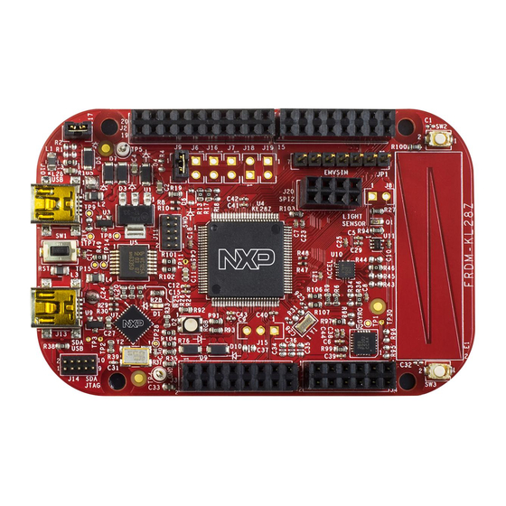 NXP Semiconductors FRDM-KL28Z User Manual