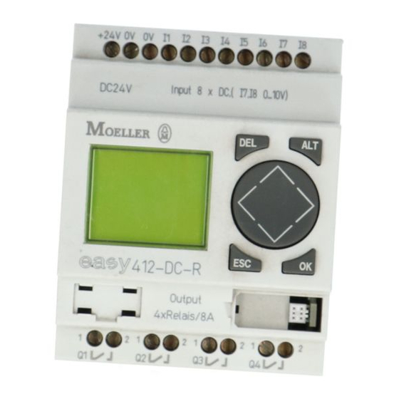 Moeller EASY 412-DC Series Training Manual