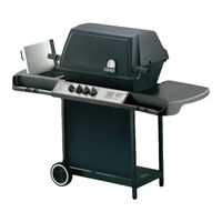 Onward broil-mate 4454-4 Assembly Manual & Parts List