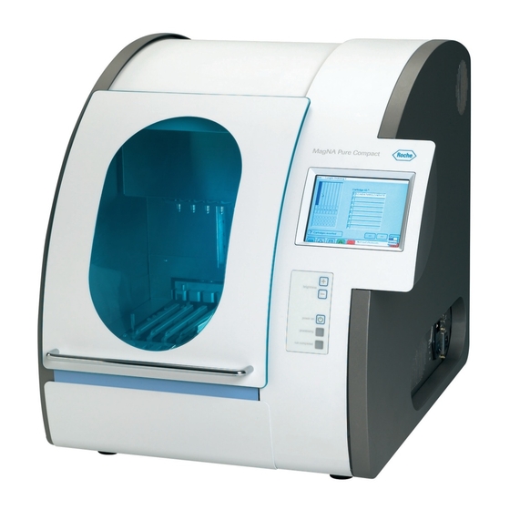 Roche MagNA Pure Compact Instrument Operator's Manual