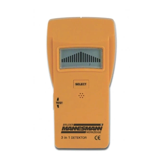 Mannesmann 99980 Instruction Manual