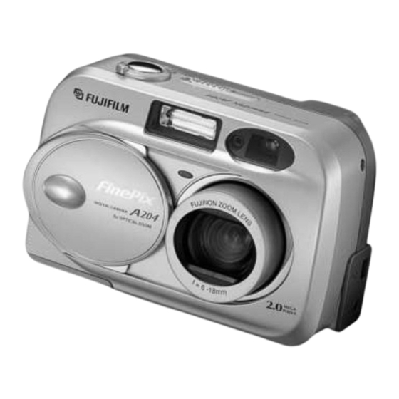 FujiFilm FinePixA204 Owner's Manual