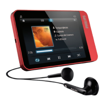 Philips GoGear SA060304 User Manual