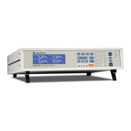 Lake Shore 350 Temperature Controller Manuals