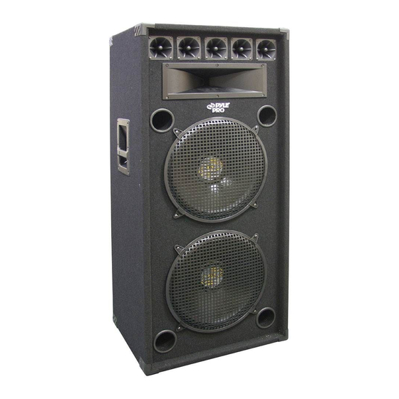 Pyle Pro PADH 152 Owner's Manual