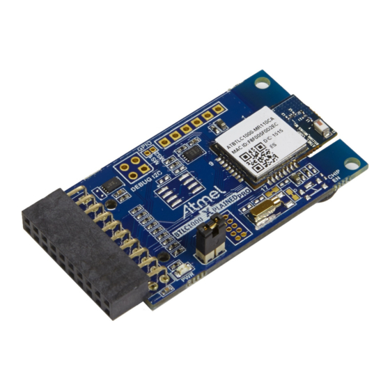 Microchip Technology ATBTLC1000 Xplained Pro User Manual