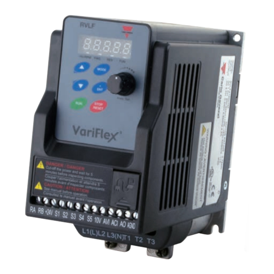 CARLO GAVAZZI VariFlex3 RVLF Series Manual
