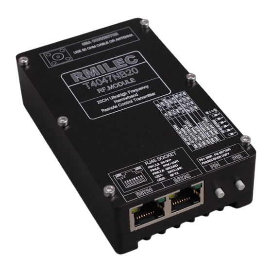 RMILEC 4047NB20 Operating Instructions Manual