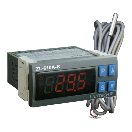 Lilytech ZL-6 A-R Series Instruction Manual