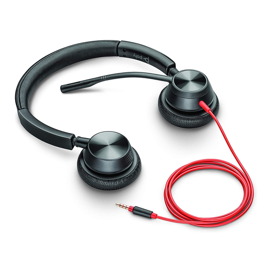 Poly Blackwire 3300 Series User Manual