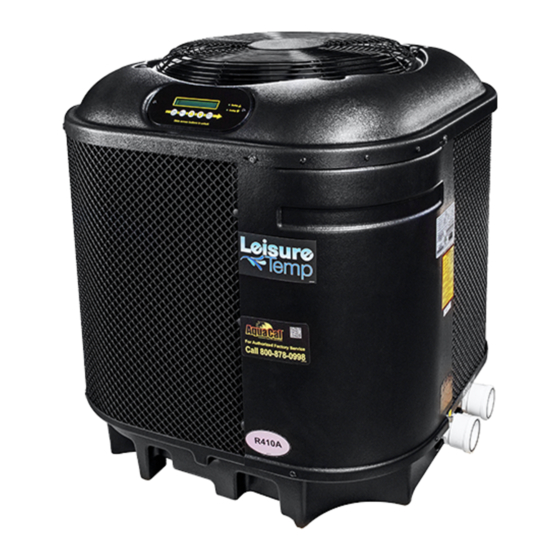 Leisure Temp LT400 Quick Start