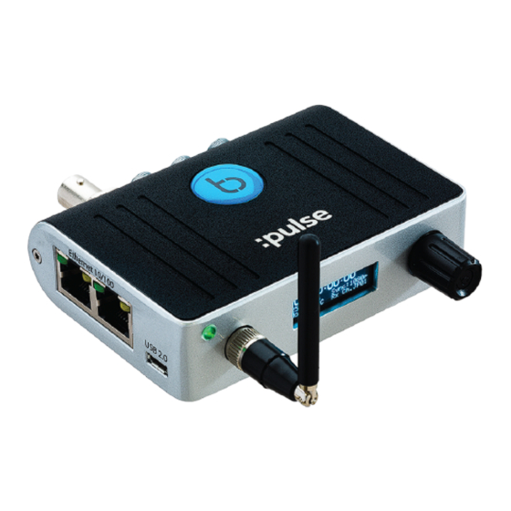 timecode systems mini basestation Hub Manuals