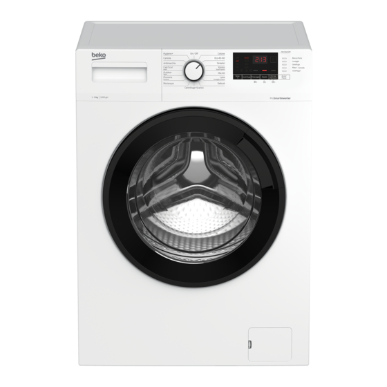 Beko MWTX91232BI Manuals