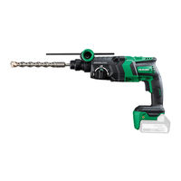 HIKOKI DH18DPCW2Z Handling Instructions Manual