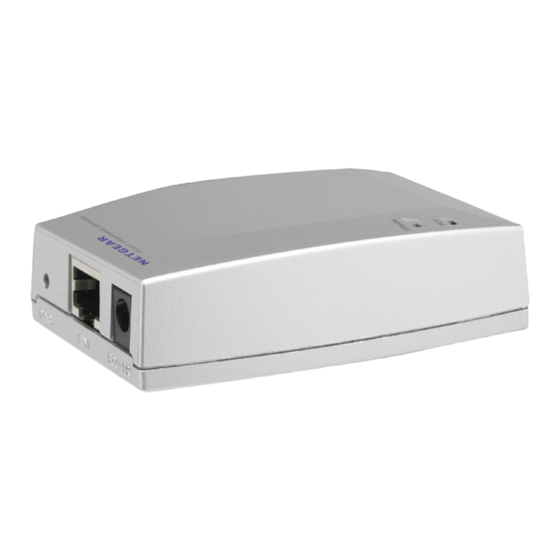 NETGEAR PS121v2 - USB Mini Print Server Product Data