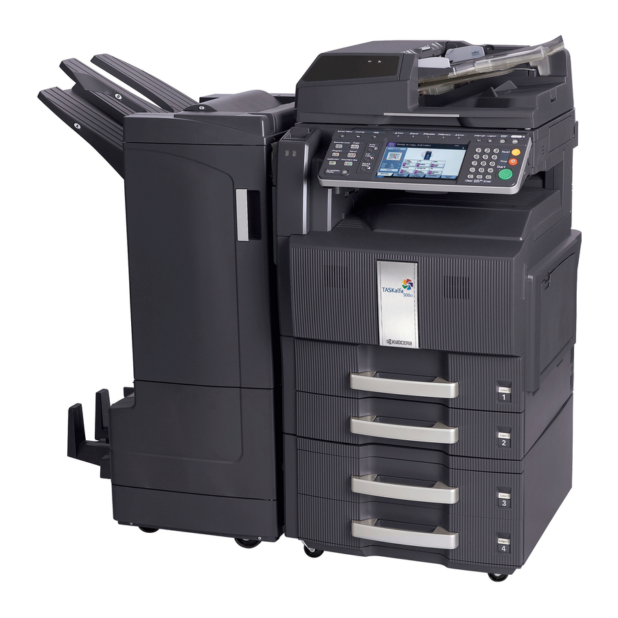 Kyocera TASKalfa 250ci Operation Manual