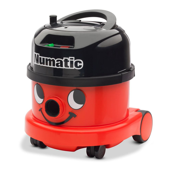 Numatic PPR 200-12 Owner's Instructions Manual